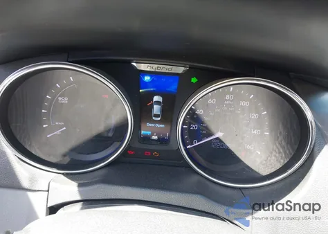 2013 Hyundai Sonata Hybrid z USA, uszkodzony, nr VIN KMHEC4A44DA088438